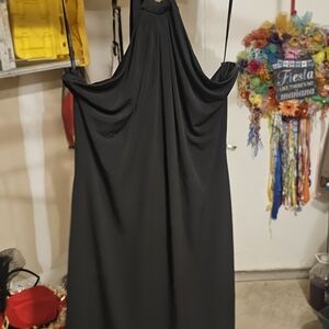 Calvin Klein Elegant Black Backless Dress